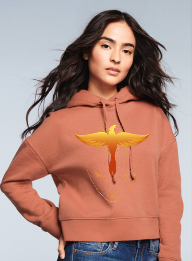 Still Rising Crop Hoodie