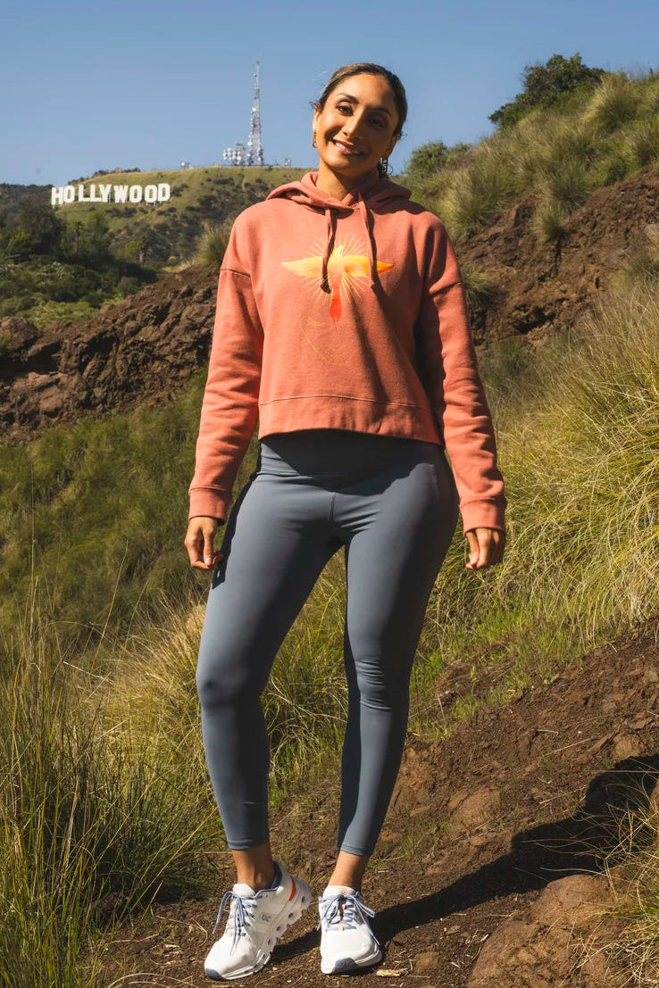 Still Rising Crop Hoodie